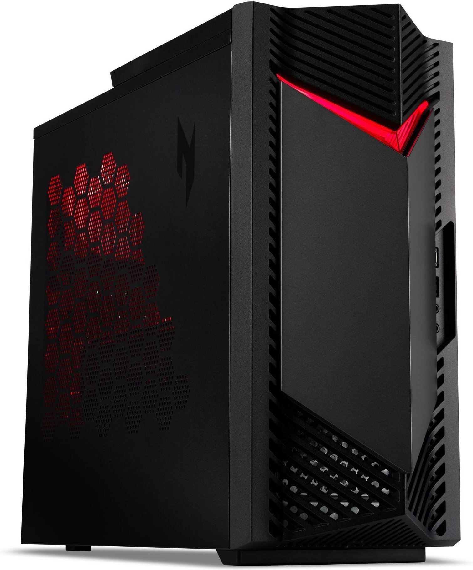 Gaming-PC Nitro 50 (N50-656), Schwarz, Intel Core i7-14700F, 16 GB, 512 GB M.2 SSD, RTX 4060 8GB