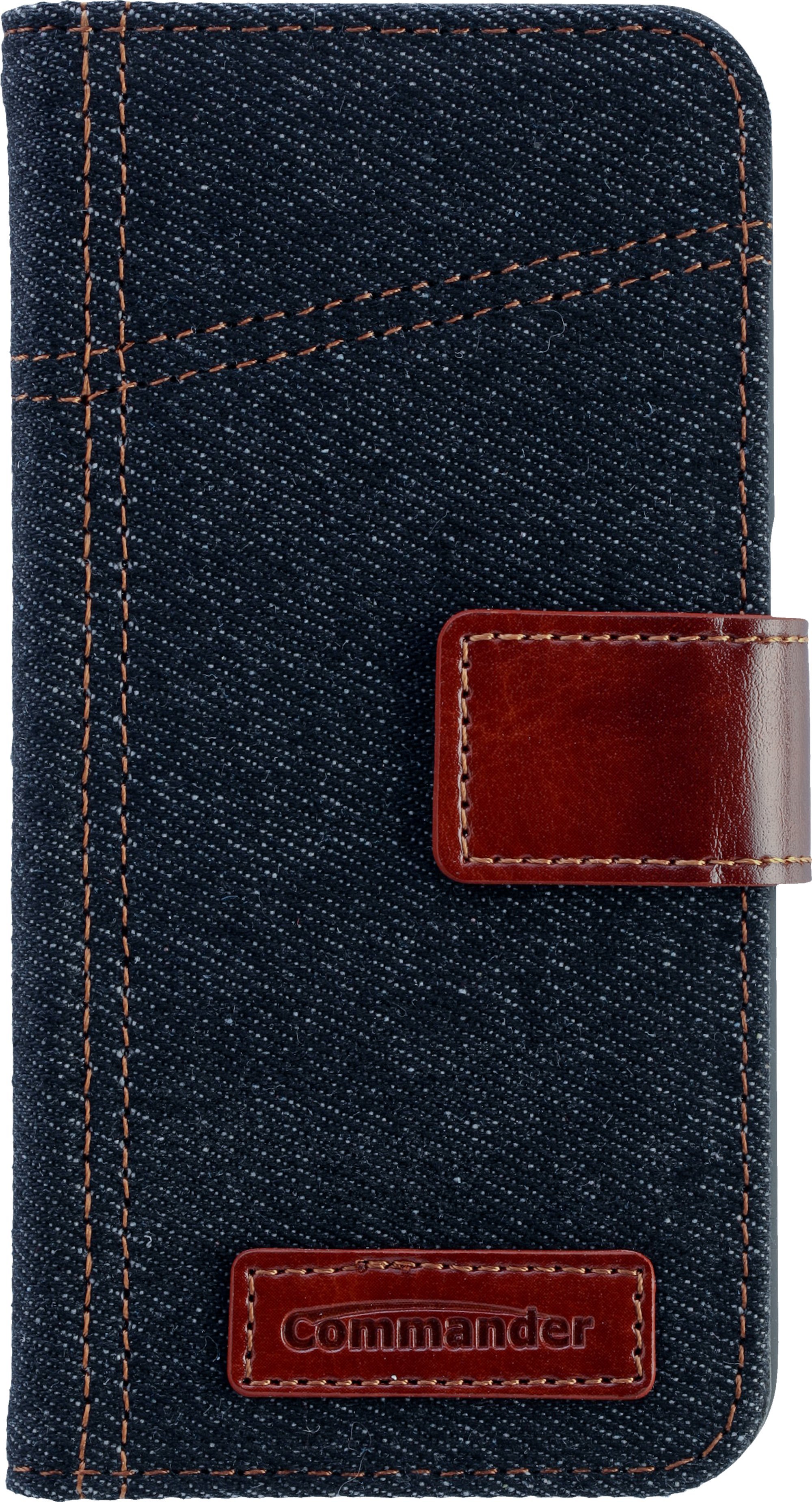 14976 Book Case Elite Jeans für Samsung Galaxy S6 Handyhülle