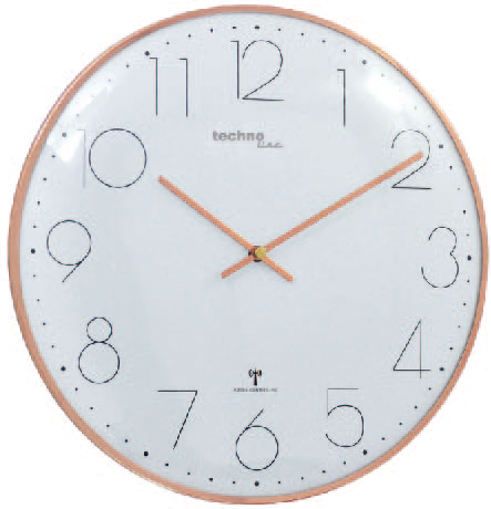 WT 8235 rose-gold Wanduhr