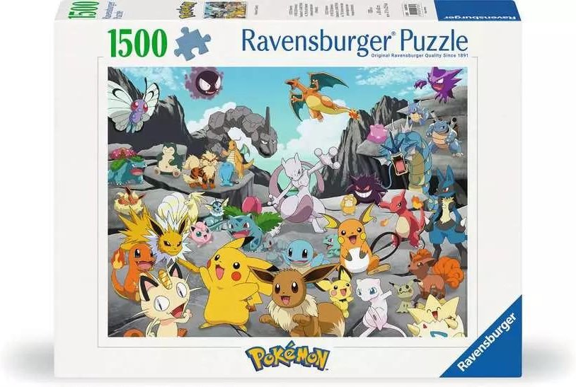 Puzzle Pokémon Classics - 1500 Teile