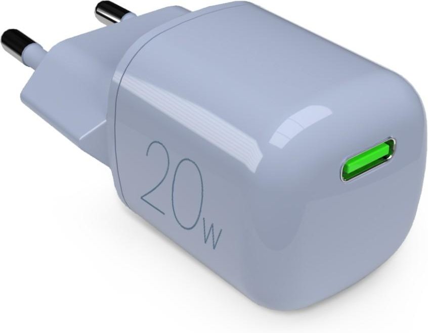 Thumbnail - MiniPro 20W USB-C wall charger - GAN technology, Blau