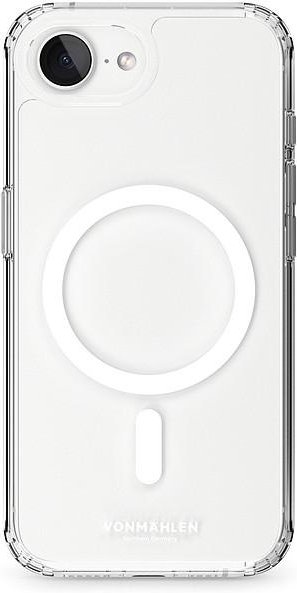 iPhone 16e, Transparent Case - Schutzhülle, MagSafe kompatibel, White Handyhülle