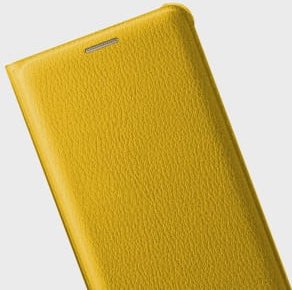 EF-FA320 Flip Wallet für Galaxy A3 (2017) gold Handyhülle