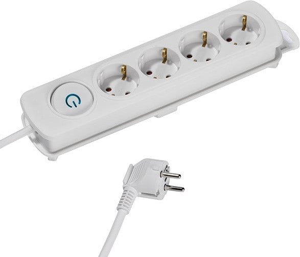 4-fach Steckdosenleiste, schaltbar (37643)