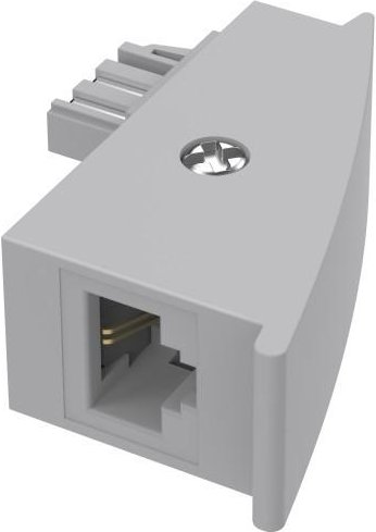 DSL-Adapter für Fritzbox, TAE-Stecker - 8p2c-Kupplung (RJ45) (00201121)