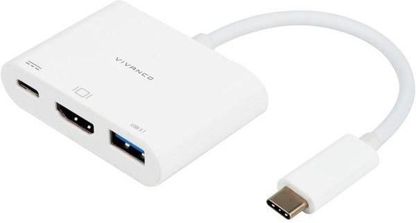 USB Type C™ HDMI® Adapter 3in1, 0,1m (45385)