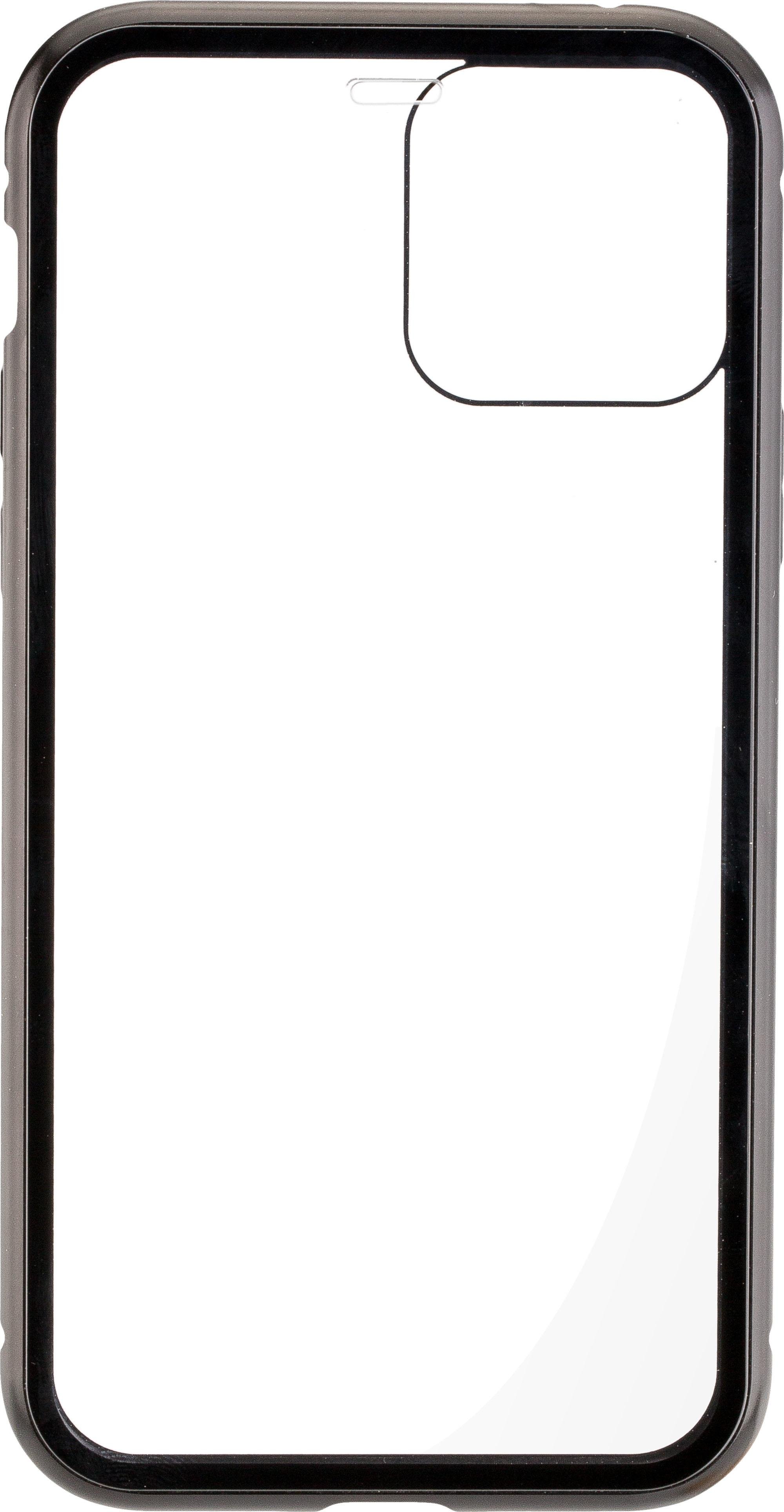 MAGNET COVER Duo Glas für Apple iPhone 12 Mini Black Handyhülle