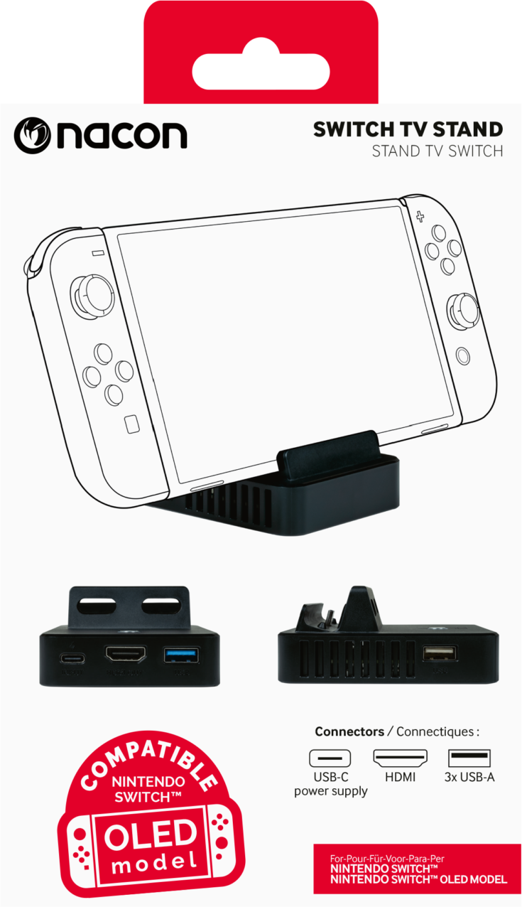 TV-Ständer für Nintendo Switch und Nintendo Switch OLED-Modell