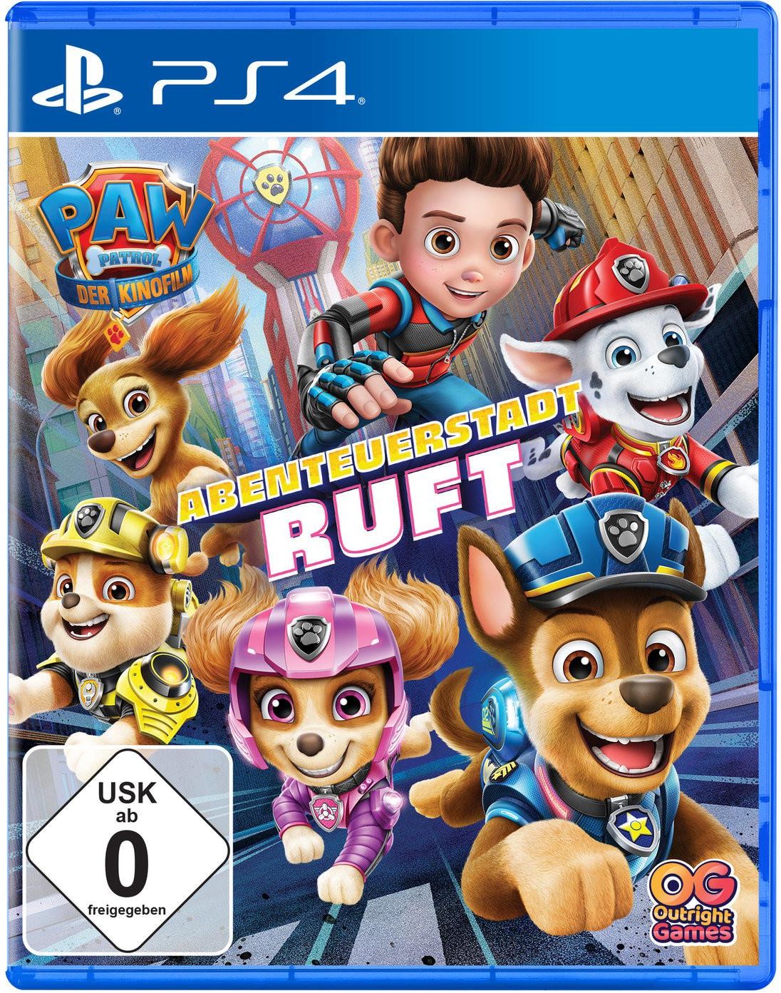 PAW Patrol - Der Kinofilm: Abenteuerstadt ruft PS4-Spiel