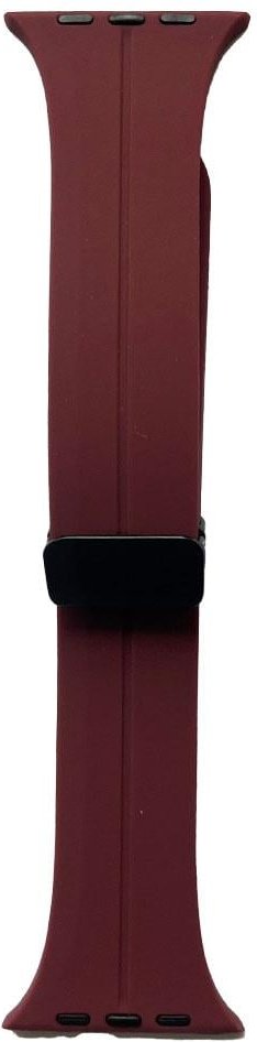Armband für Apple Watch 41/40mm (Series 4 - 10)/ 38mm (Series 1 - 3) Easy Magnet Bordeaux
