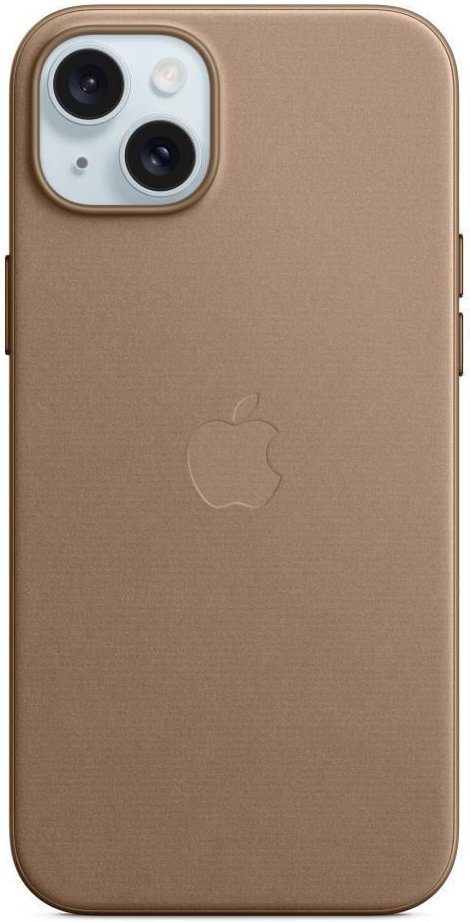 iPhone 15 Plus Feingewebe Case mit MagSafe - Taupe