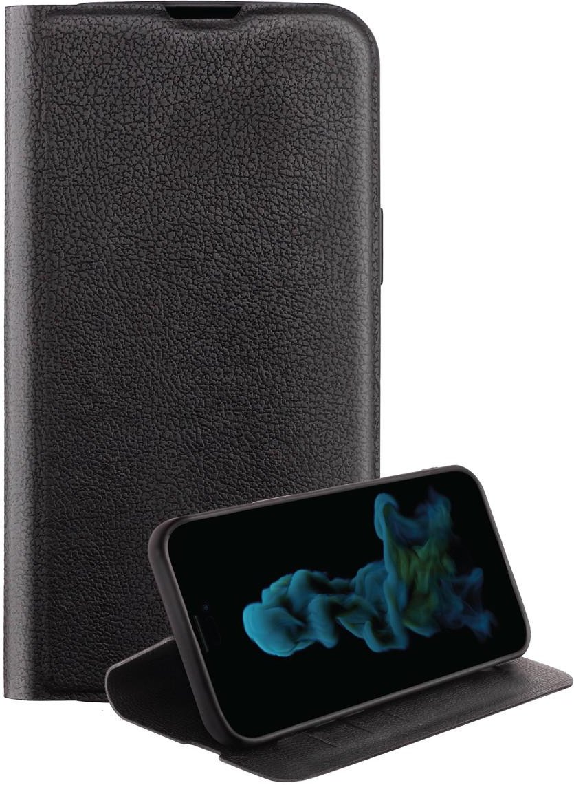 Premium Wallet, Book Cover für iPhone 14 Pro Max schwarz (63500) Handyhülle