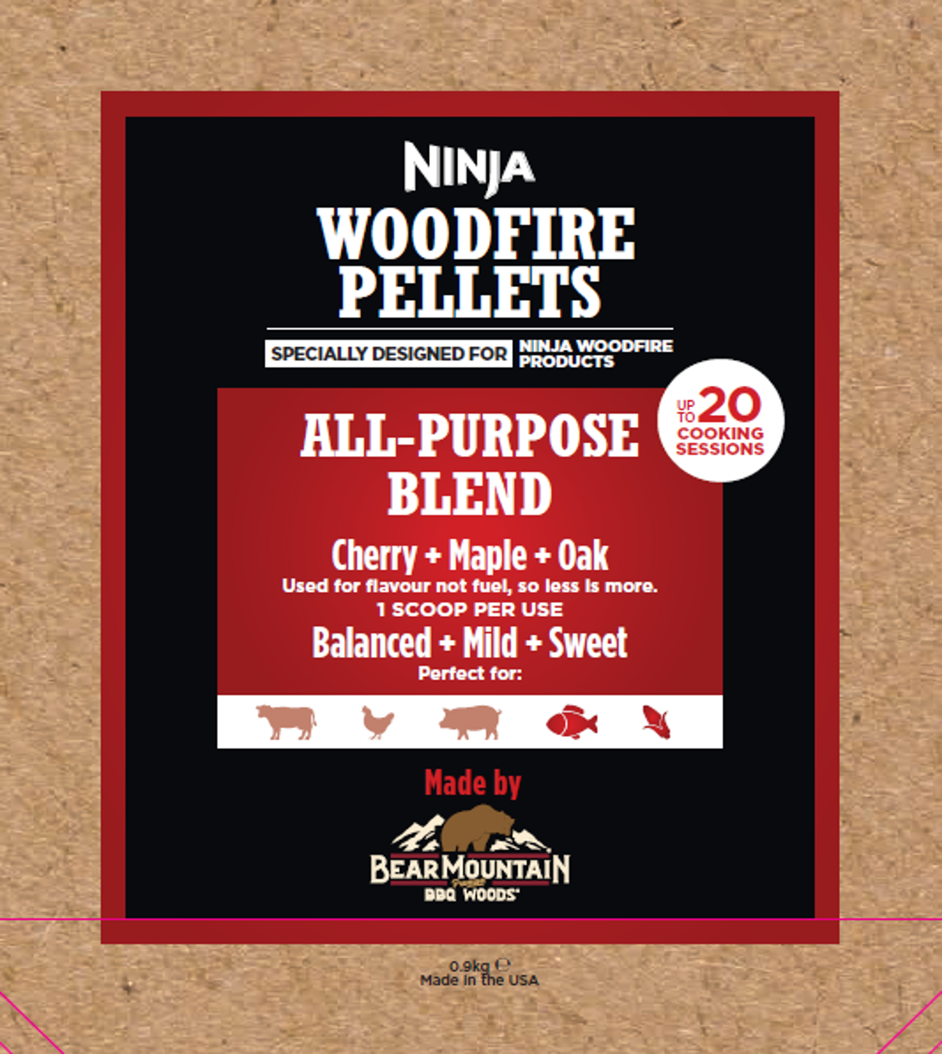 Thumbnail - Woodfire Allzweckmischung Pellets