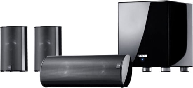 Movie 2005.3 5.1 Heimkino Set Aluminium schwarz eloxiert