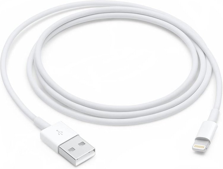 Lightning auf USB Kabel, 1 m, weiß