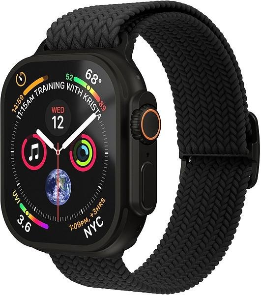 Woven Loop - Armband für Apple Watch 44 / 45 / 46 / 49 mm, One Size, All Black