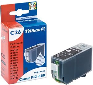 C26 - Canon PGI-5BK schwarz Druckerpatrone