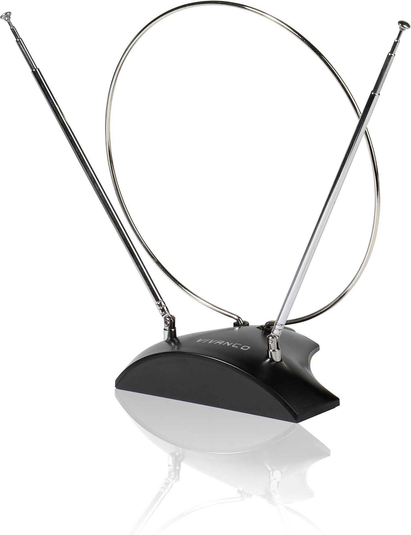 Antenne indoor, Ring Design, für TV-und Radio-Empfang (38882)