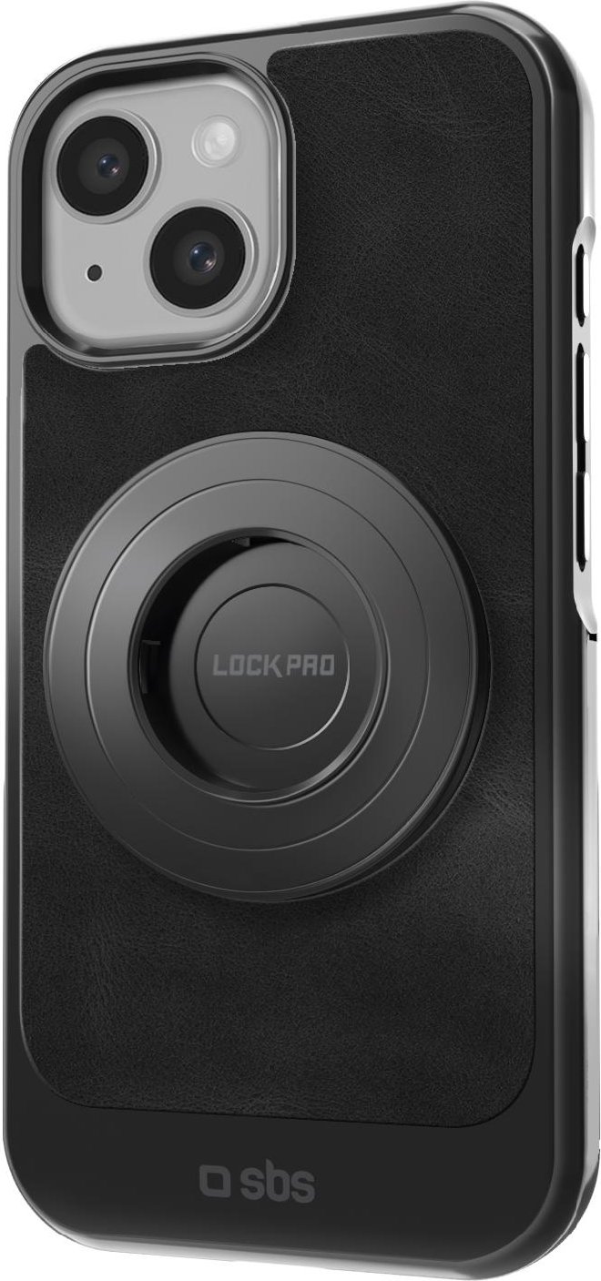 Cover für iPhone 15 mit LockPro-Schließsystem, Schwarz