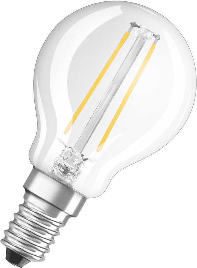 LED-Filament "Retrofit", Tropfen, 2.5W ersetzt 25W, E14, Warmweiß, klar (00217764)