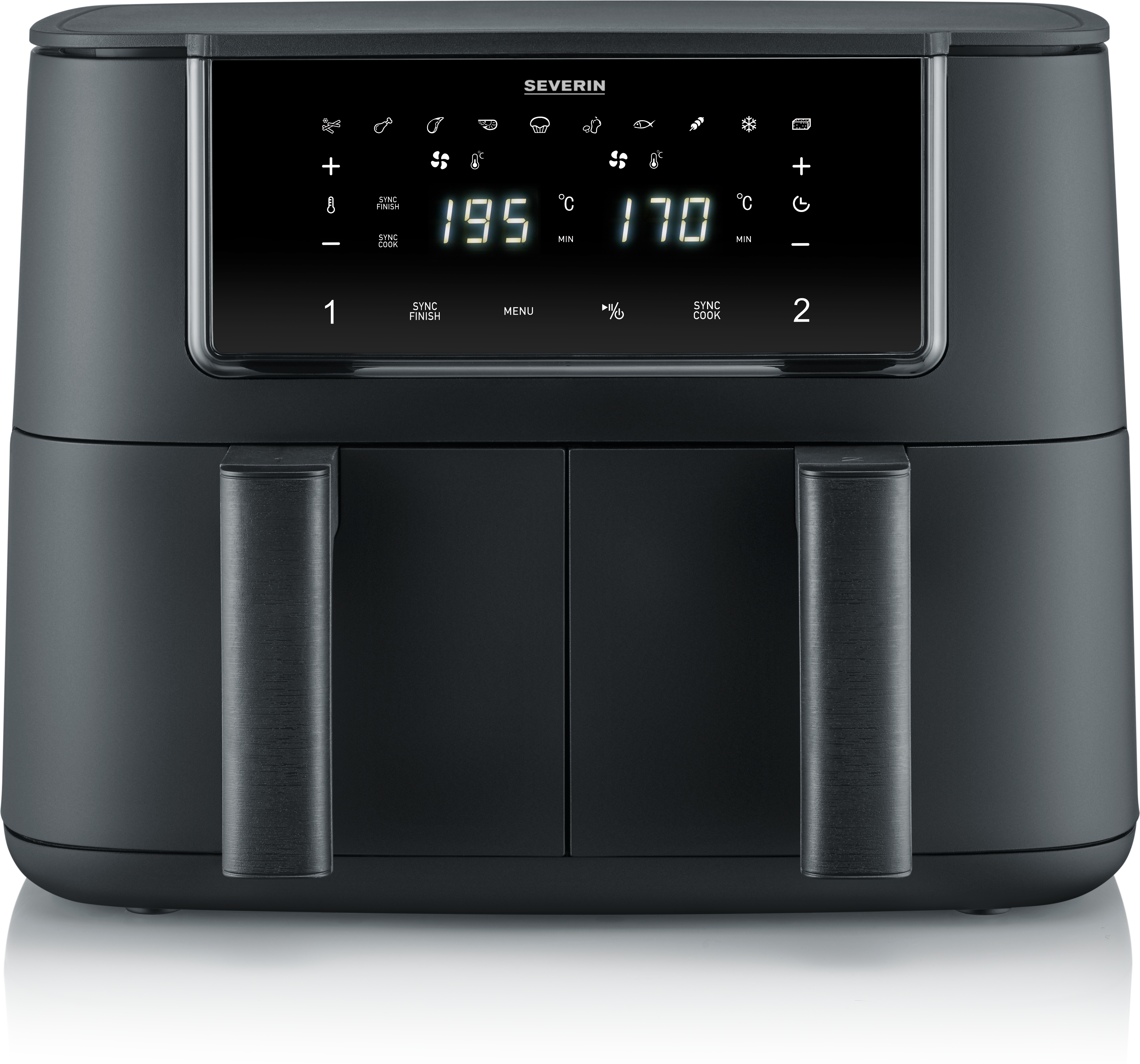 FR 2463 Black Line Doppel-Heißluftfritteuse