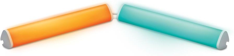 Thumbnail - Smarte Tischleuchte "Bar Linear Light", Doppelpack, weiß (00218641)