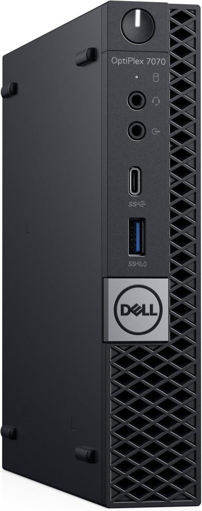 Dell OptiPlex 7070 MP, Schwarz, Intel Core i3-9100T, 16 GB, 256 GB SSD, Intel UHD 630, Refurbished
