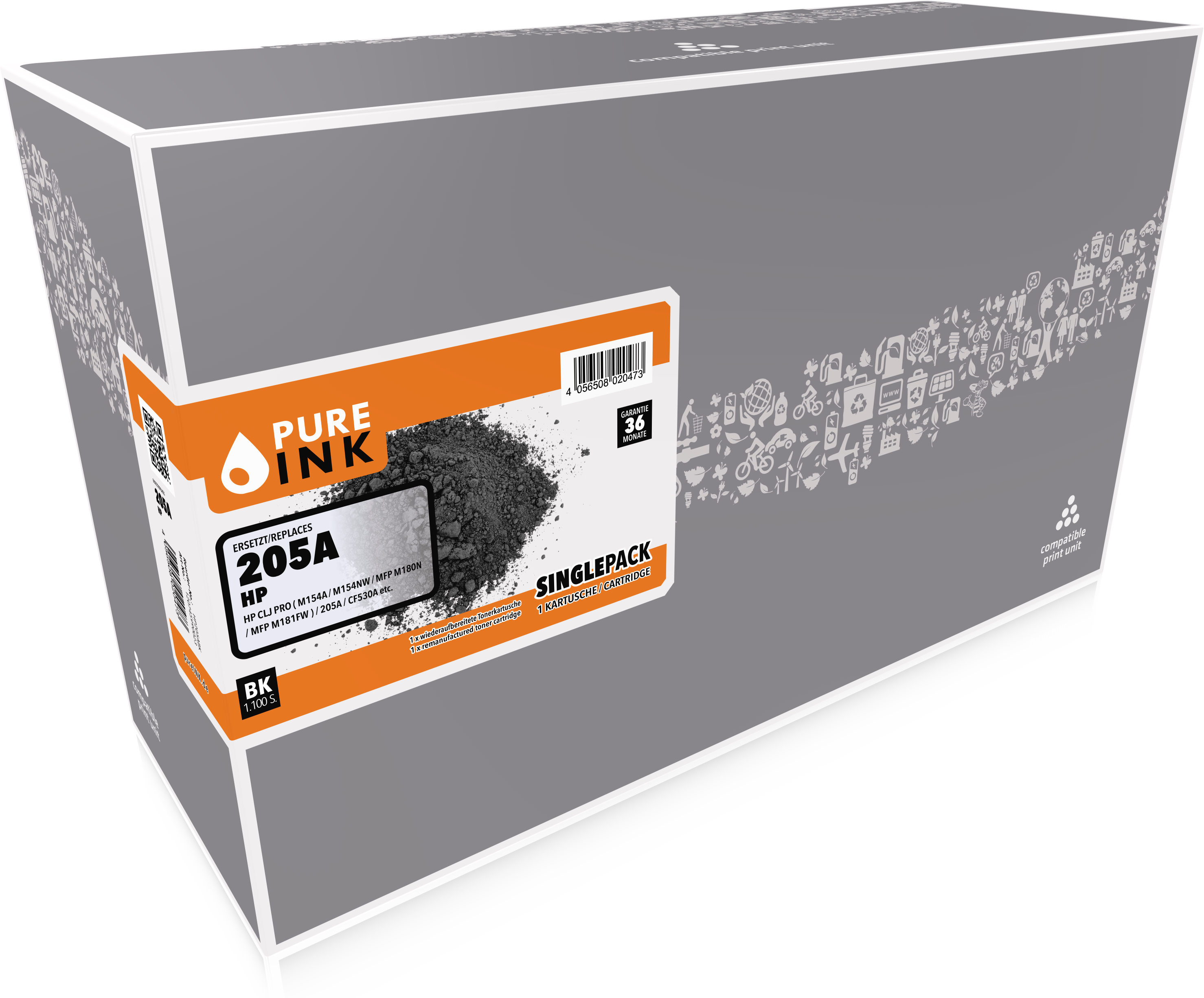 HP 205A CF530A schwarz Toner