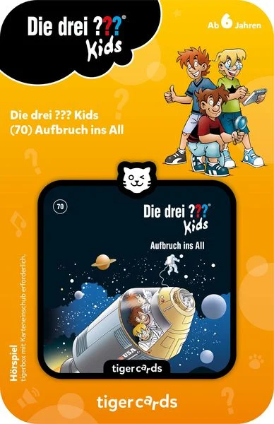 tigercard Die drei ??? Kids (70): Aufbruch ins All