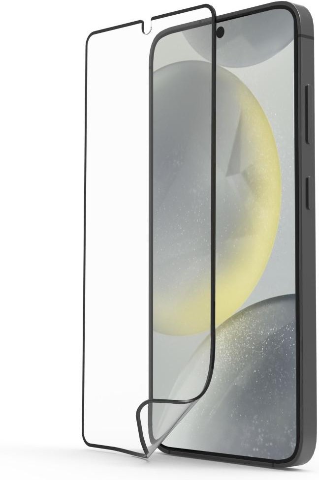 Handy-Schutzglas "Super Hybrid" für Samsung Galaxy S24, Montagehilfe (00222739)