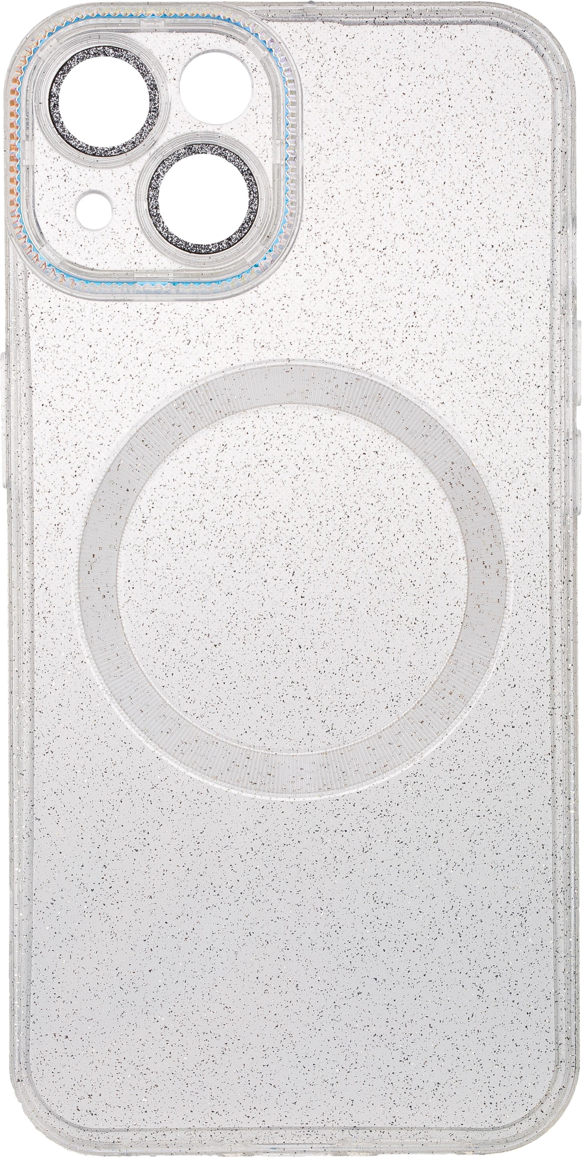Magsafe Back Cover Glamour für Apple iPhone 15 Pro Clear (20769) Handyhülle