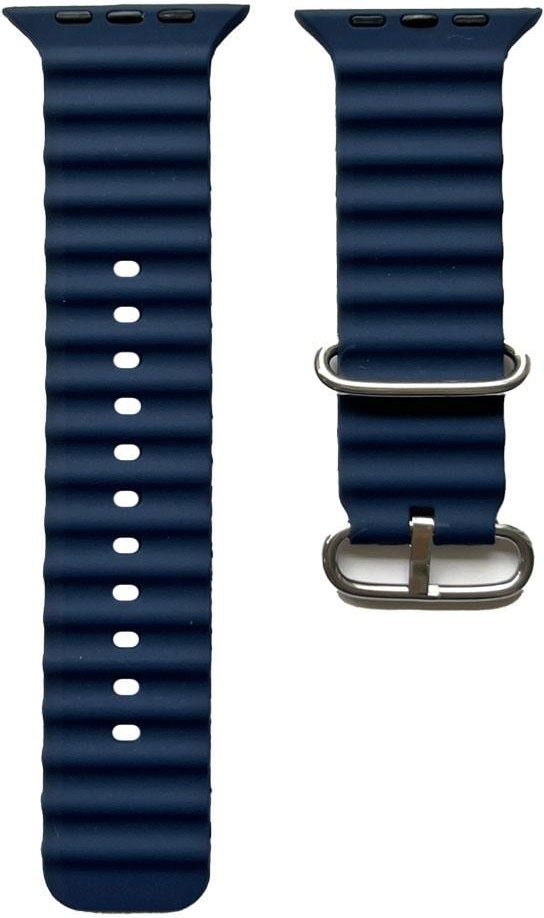 Armband für Apple Watch 41/40mm (Series 4 - 10)/ 38mm (Series 1 - 3) Sporty Blue