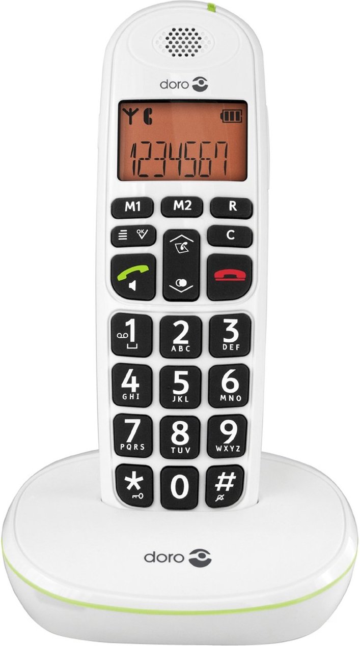 PhoneEasy 100w Weiß Schnurloses Telefon