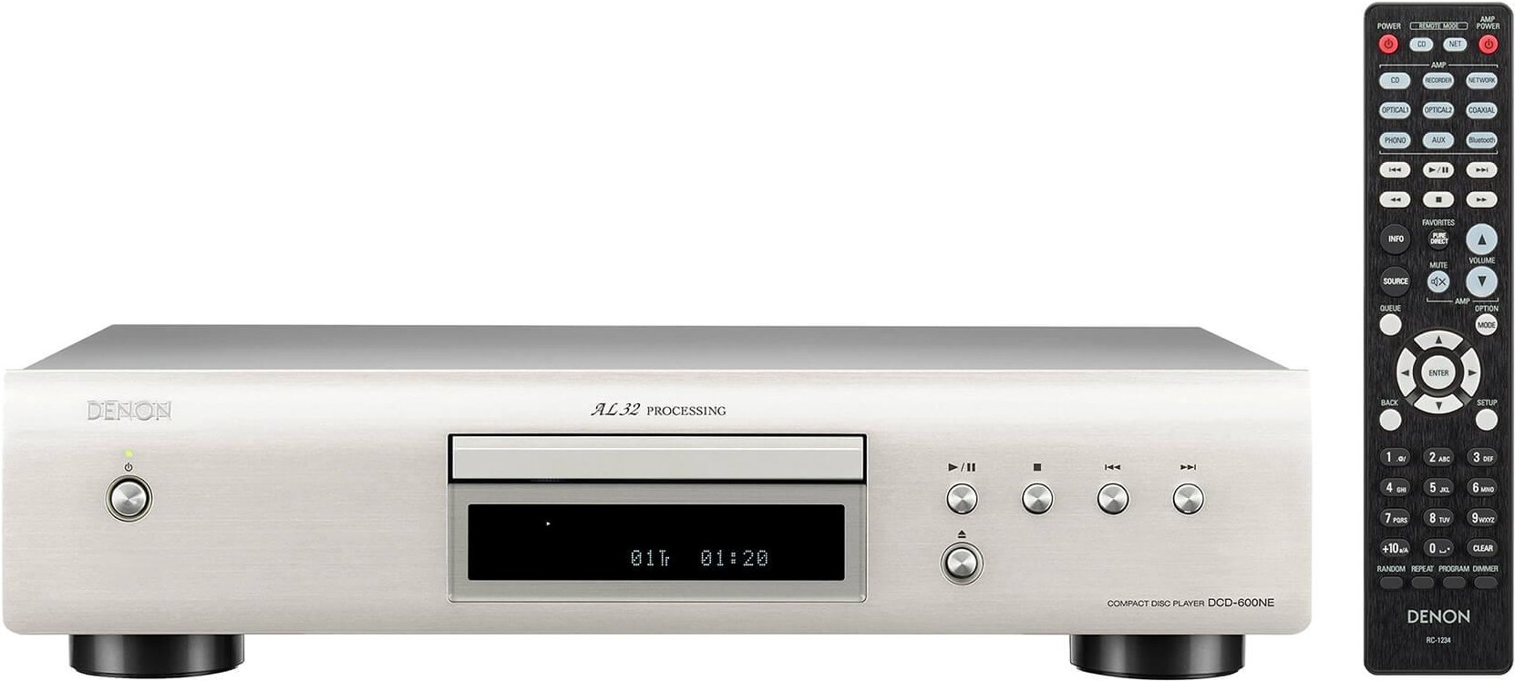 DCD-600NE CD-Player premium-silber