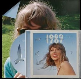 CD Taylor Swift - 1989 (TAYLORS VERSION) CRYSTAL SKIES BLUE CD