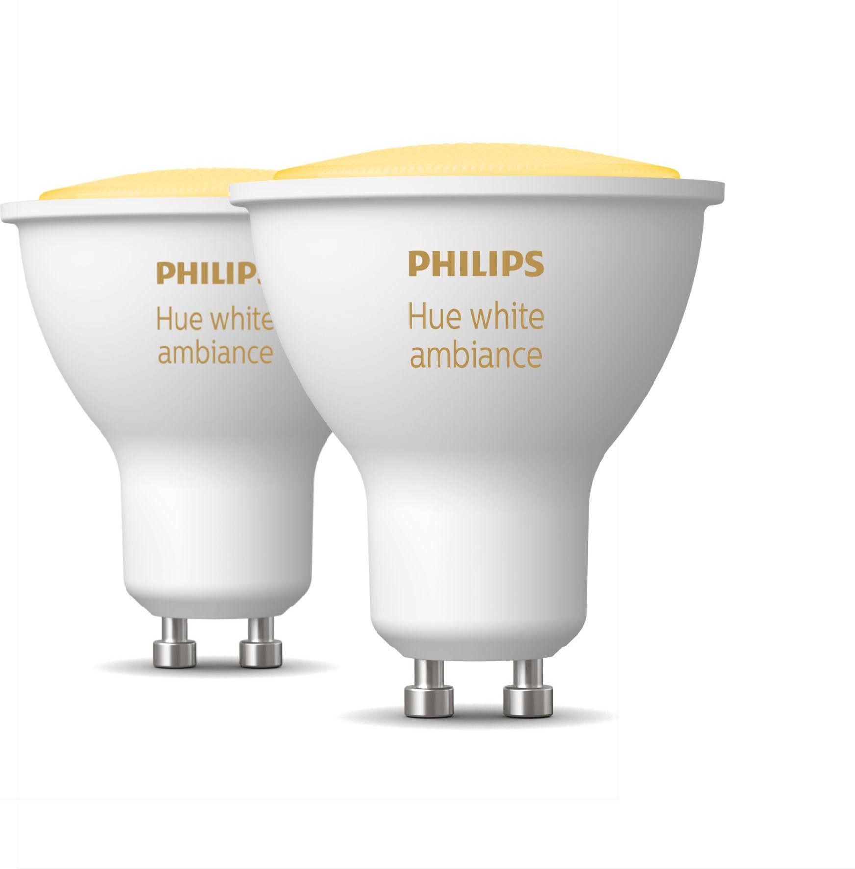 White Ambiance GU10 LED Lampe