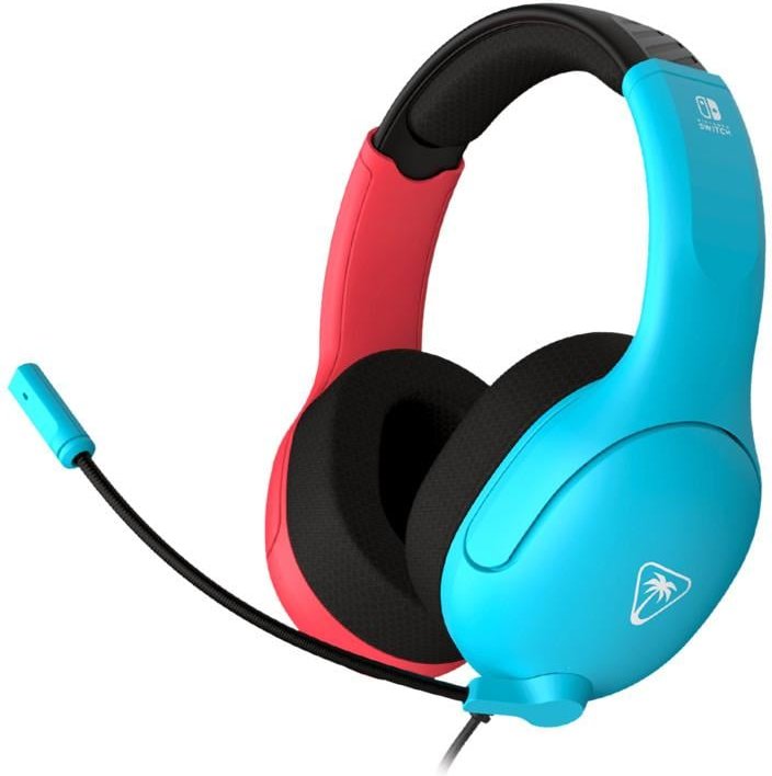 Airlite Fit Wired Gaming Headset Neonblau und Rot