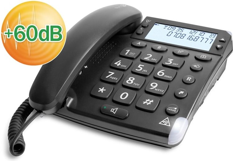 Magna 4000 Schwarz Schnurgebundenes Telefon