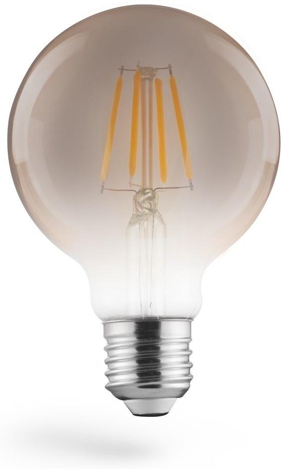 LED-Filamemt, E27, 450lm 6W, Vintage-Lampe Globe 80, Warmweiß (00112919)