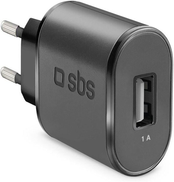 5W-Wand-Ladegerät USB 1A schwarz Ladegerät (USB-A)
