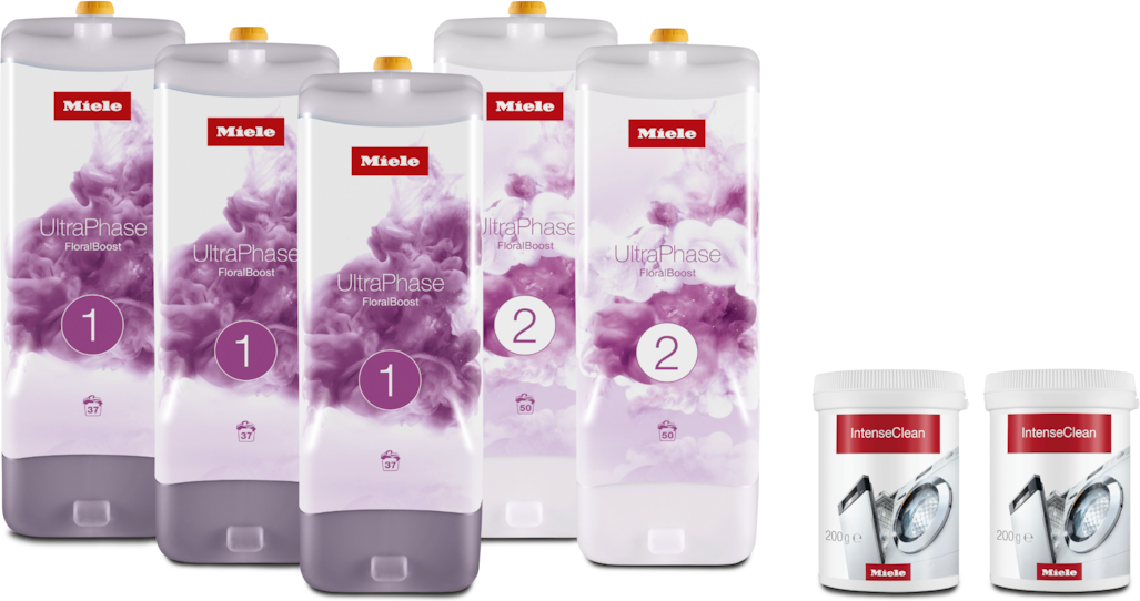 Set 5 UltraPhase FloralBoost Waschmittel