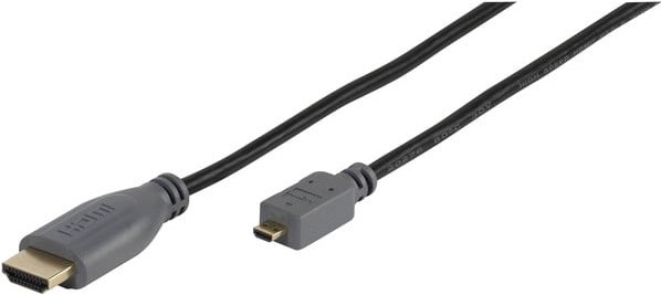 Micro High Speed HDMI-Kabel mit Ethernet, 1,5m (47092)