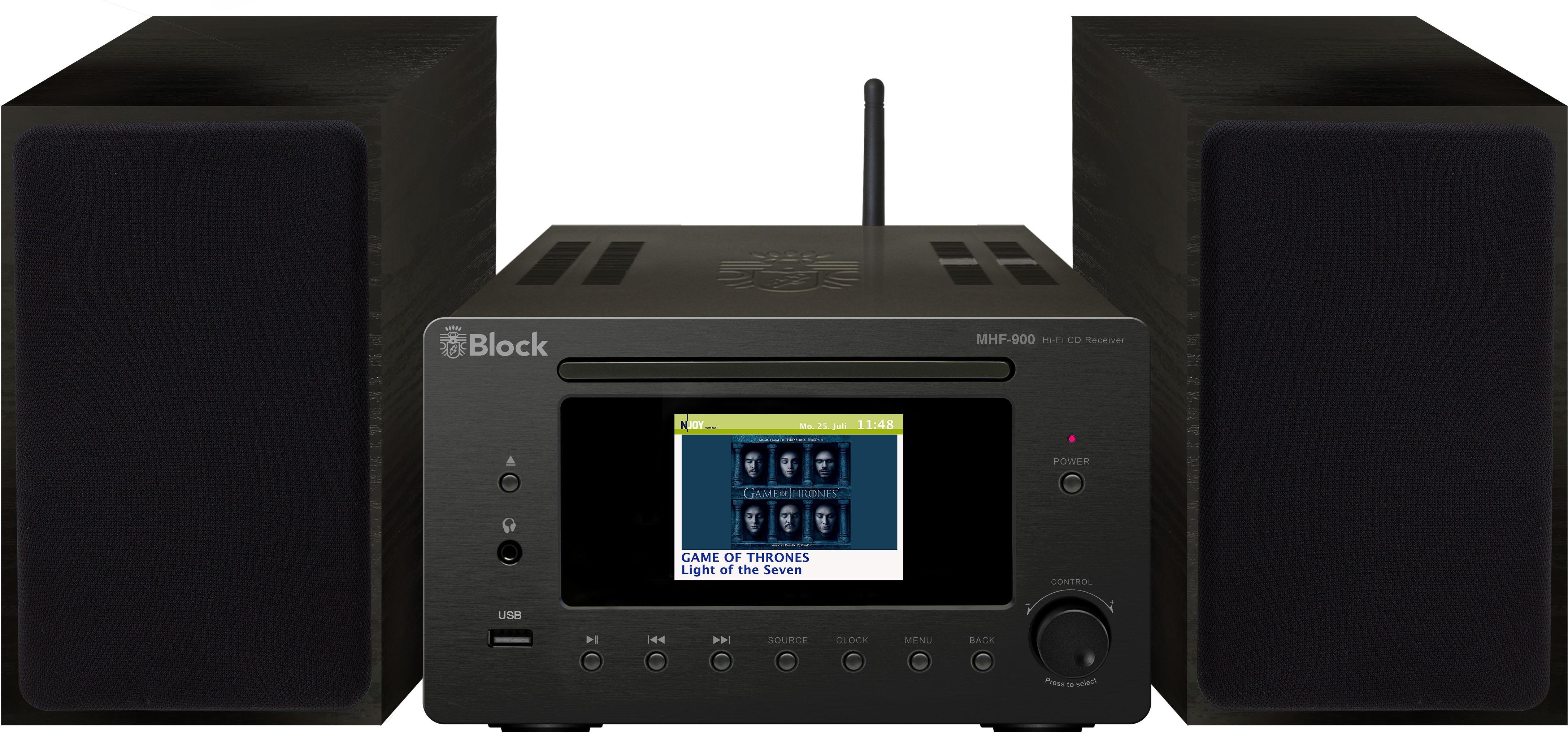 Stereoanlage MHF-900 Saphirschwarz (AB10164-02)