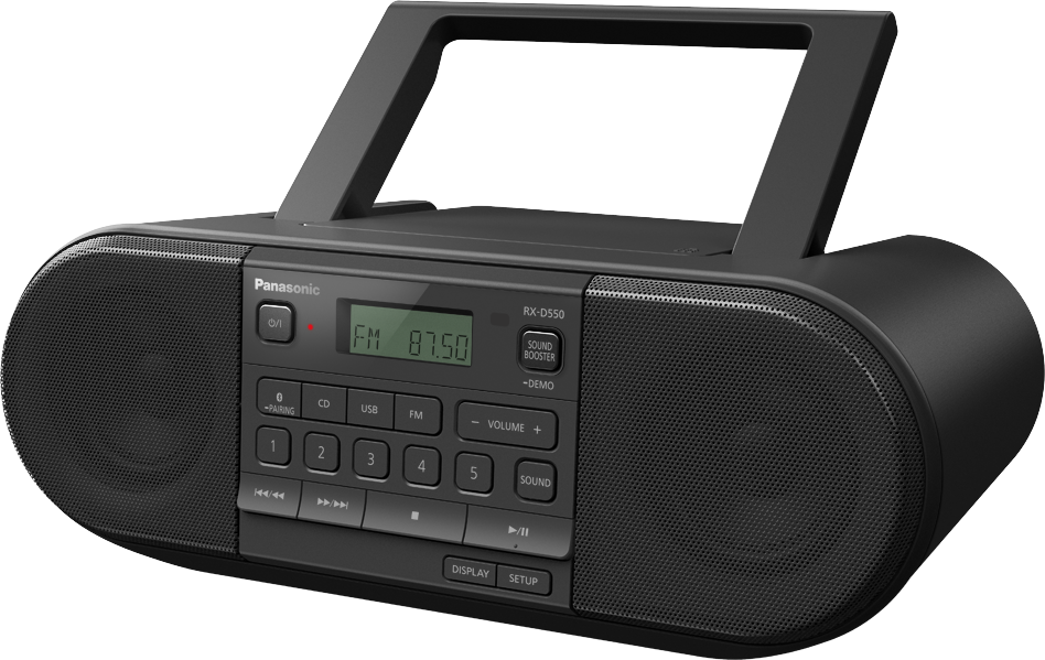 RX-D550E Radiorekorder mit CD-Spieler
