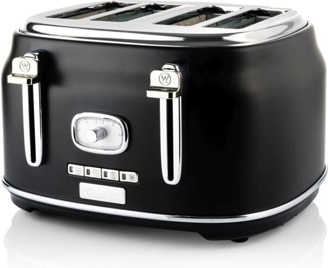WKTT809RD Retro schwarz Toaster