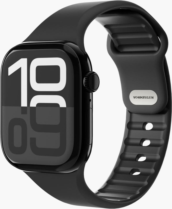 Watch Strap - Classic Band 2 - Armband für Apple Watch 40 / 41 / 42 mm, Black Armband