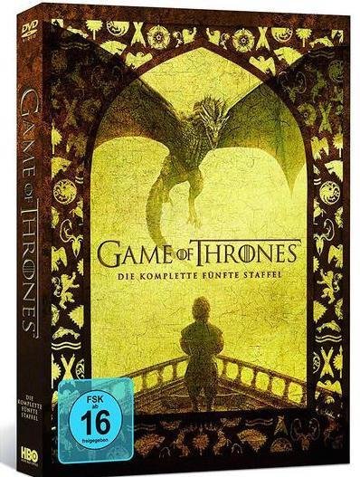 DVD Game of Thrones - Die komplette fünfte Staffel (5 Discs)