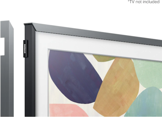 Silber Rahmen 32 Zoll für The Frame (2020)