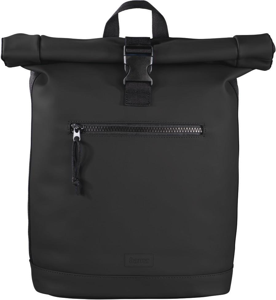 Laptop-Rucksack "Merida", Rolltop, bis 40 cm (15,6"), Schwarz (00216492)