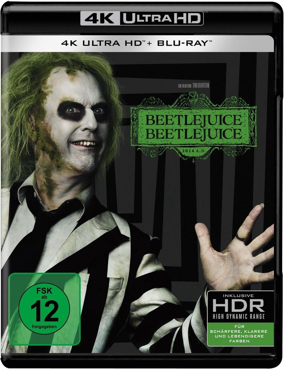 4K Ultra HD Blu-ray Beetlejuice Beetlejuice (4K Ultra HD) (+ Blu-ray)